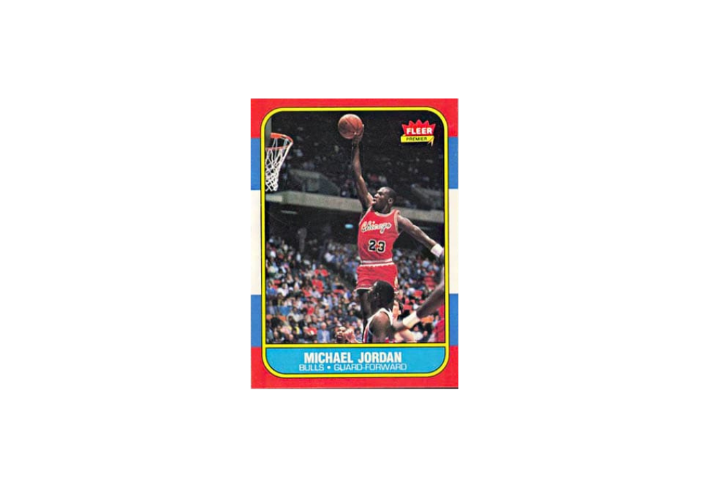 1986 Fleer Michael Jordan #57