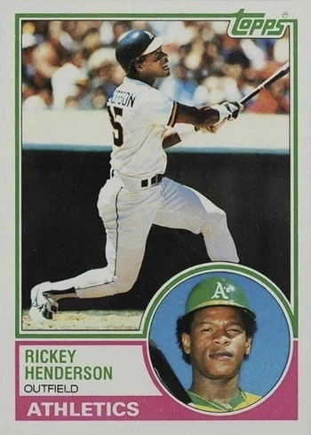 1983 Topps Rickey Henderson