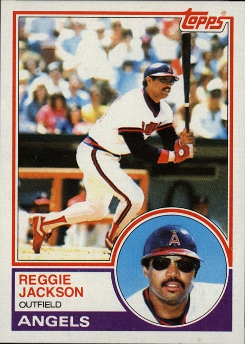 1983 Topps Reggie Jackson