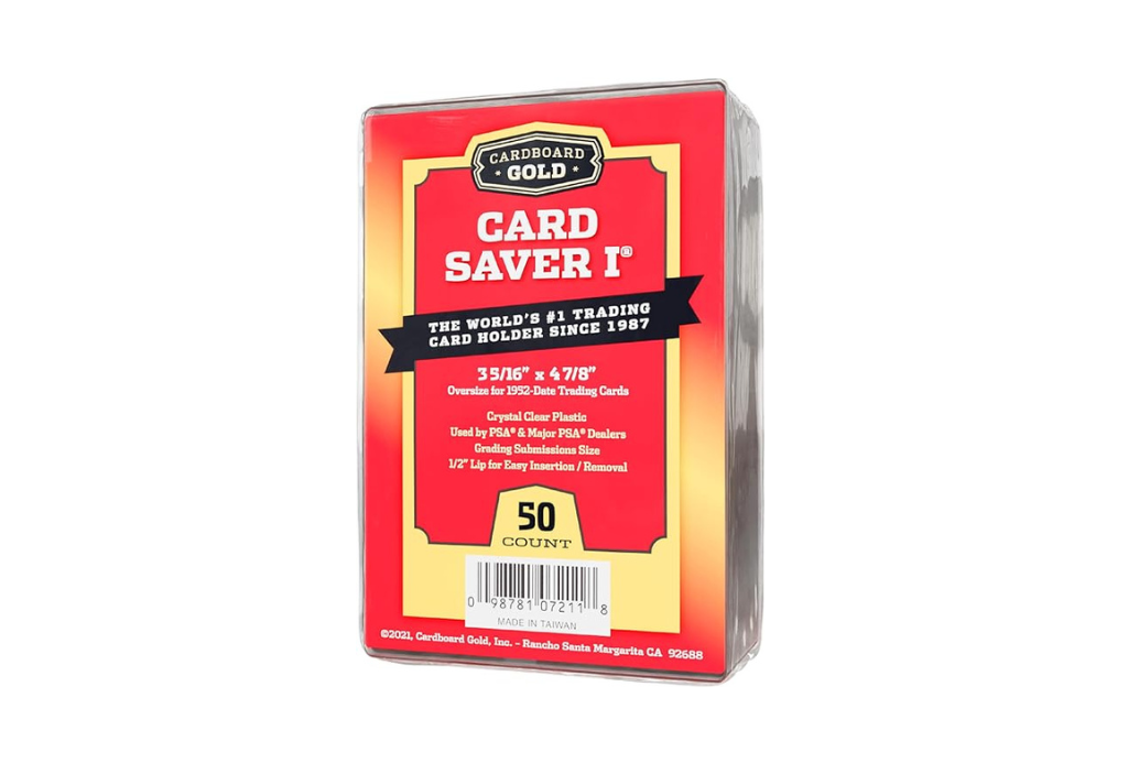 Cardboard Gold Card Saver